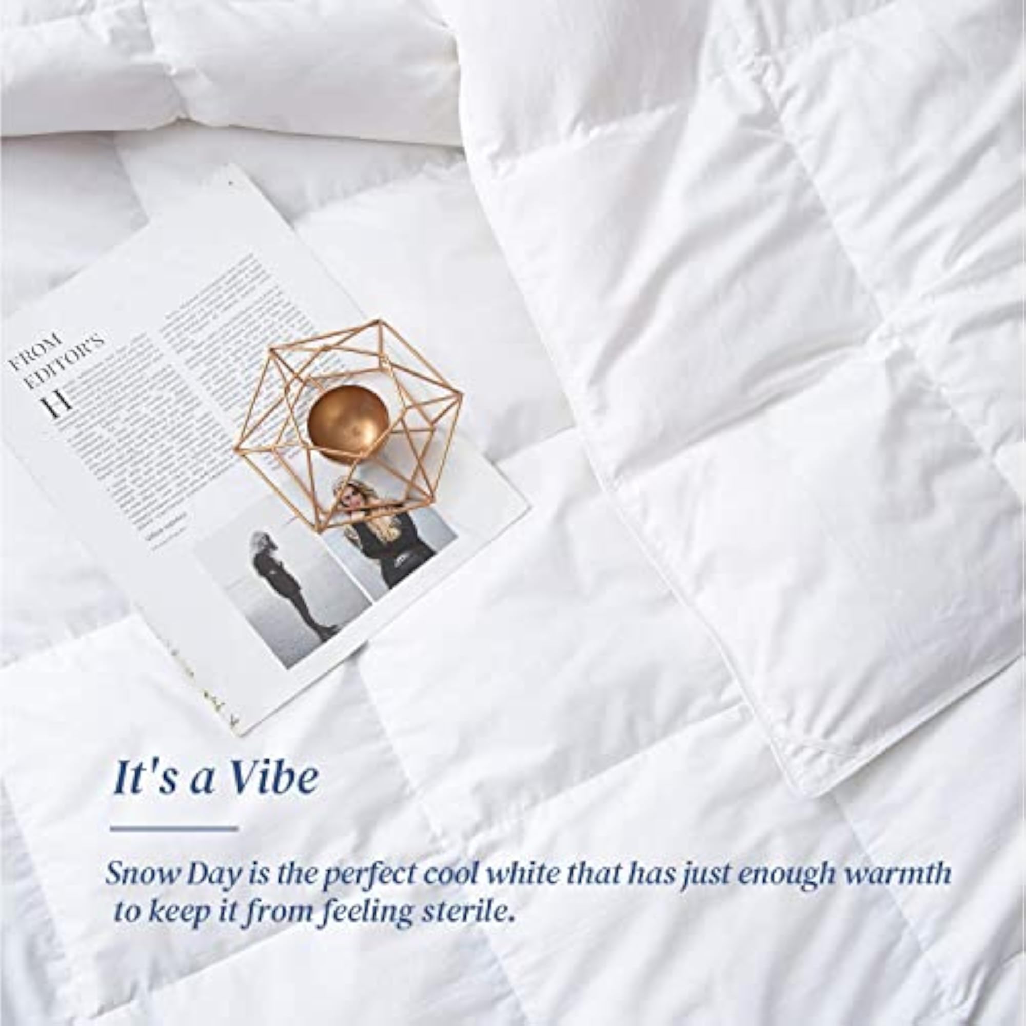 Microfiber 250 GSM All Season Comforter, Double Bed Peach