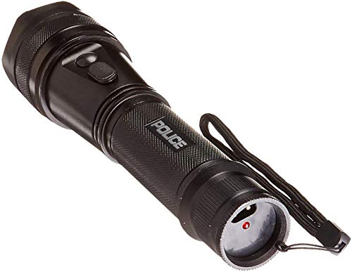 Police Stun Gun 1109 - Max Volt Rechargeable With Led Tactical Flashlight #TOP3
