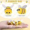 Yunsailing Felt Bees Bulk Craft Ball Bees Cute Plush Bees for Crafts DIY Baby Shower Gender Reveal Gift Bee Themed Party Decoration(100 Pcs) #1