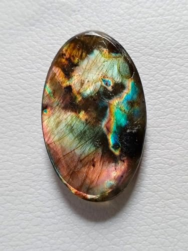 Cabochon en labradorite violette naturelle de qualité pour pendentif d'exception - 6