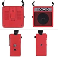 [PORTABLE PERFORMANCE] 5W guitar amplifier with a compact and lightweight design for easy transportation. [SOUND CONTROL] Adjust volume and tone settings for a range of sound effects, including overdrive capability. [CONNECTIVITY OPTIONS] 6.35mm and ...