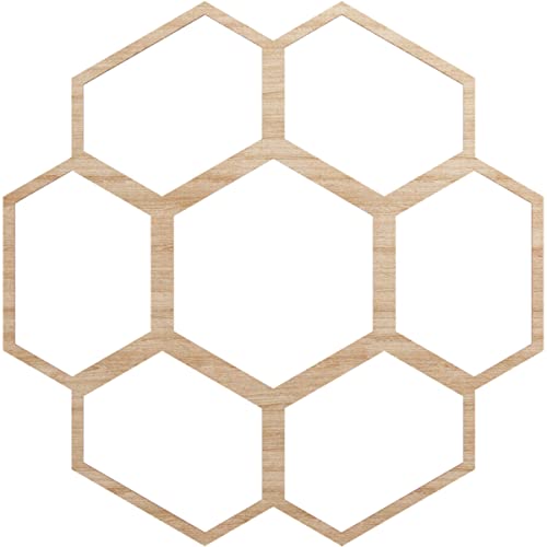 Image of Ekena Millwork 40 inchOD x 17 1 /8 inchID x 1 /4 inchT Florin Wood Fretwork Pierced Ceiling Medallion, Alder