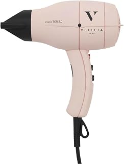 Velecta Paris ICONIC TGR 2.0 - Secador de pelo profesional, color rosa