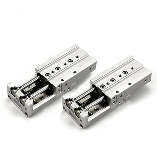 Cilindro neumático MXS16 carrera 30 para mesa deslizante con guía integrada 2