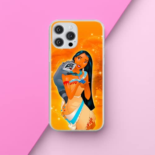 Ert Group Mobile Phone Case For Iphone 13 Pro Max Original And Officially Licensed Disney Pattern Pocahontas And Meeko 001 Orange Optimally Adapted To The Shape Of The Mobile Phone, Case Made Of Tpu #TOP7