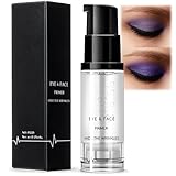 Long-Lasting Waterproof Eyeshadow Primer - 24hr Smudge-Proof, Wrinkle-Hiding Base for Pigment-rich Eye Makeup - Transparent Primer Cream