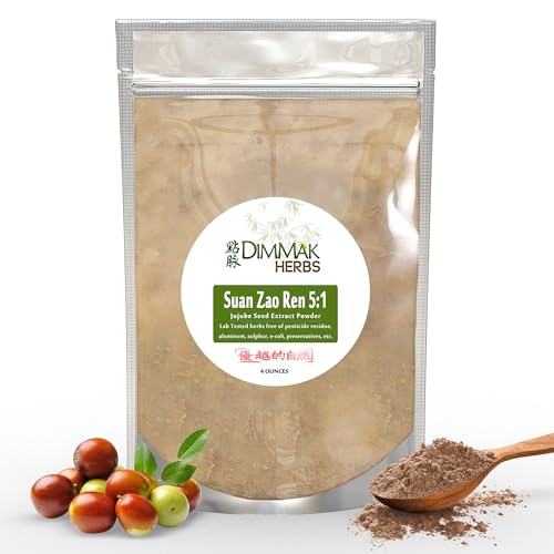 Dimmak Herbs Organic Suan Zao Ren 5:1 Extract (Sour Jujube