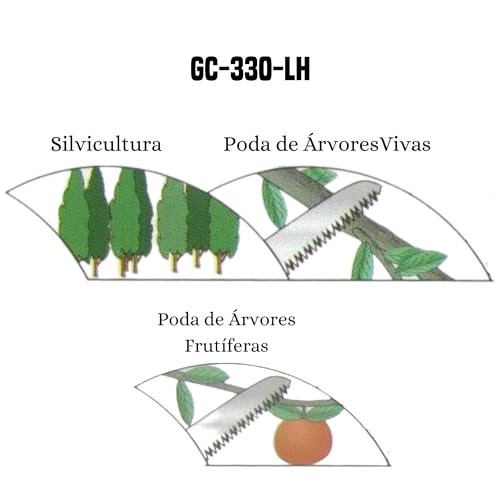 Sierra de mano Samurai 330 mm acero aleado miniatura 3