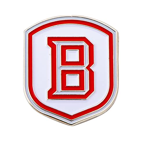 Desert Cactus Bradley University Lapel Pins Braves BU College Logo Enamel Made of Metal (Pin A)