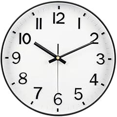 Mabpedo Wall Clocks Battery Operated, 12 Inch Non Ticking Digital Wall Clock, Silent Analog Clock photo Mabpedo Wall Clocks Battery Operated, 12 Inch Non Ticking Digital Wall Clock, Silent Analog Clock