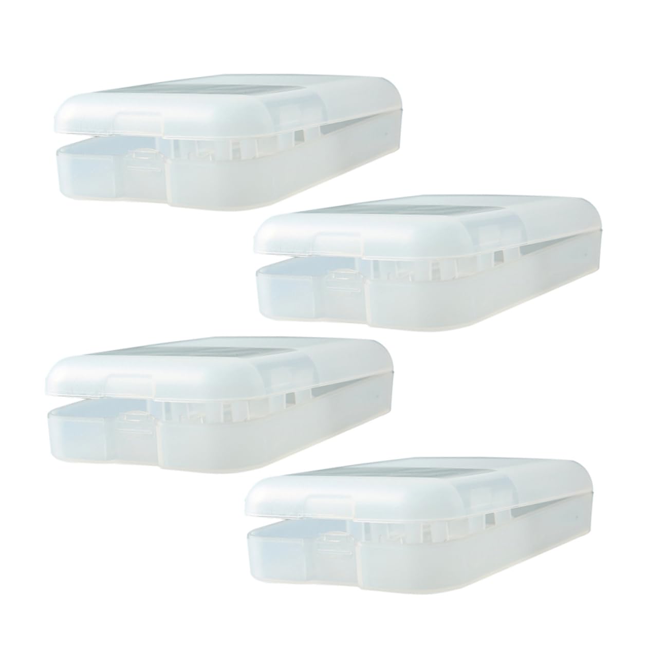 Beaupretty Caja De Almacenamiento De Cabezales De Cepillo De De 20 Piezas Estuche De Viaje para Cabezales De Cepillo De Eléctrico Contenedor De Almacenamiento De Cabezales
