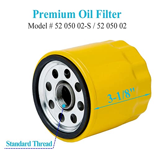 HOODELL KH-32-083-03-S Air Filter Fit Cub Cadet LT1046 LT1050 LTX1046 LTX1050 I1046 I1050 GT1554 GTX1054 SLT1550 SLT1554 Lawn Mower, Premium 32 083 03-S Air Filter - Thumbnail 6