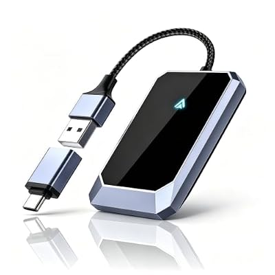 Aswoema Android Auto Wireless CarPlay Adapter for Factory Wired