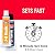 J-B Weld ClearWeld 5 Minute Epoxy, Clear, Syringe, 2 Pack, 50112-2 & KwikWeld, 6 Minute Set Epoxy, Steel Reinforced Epoxy, High Strength - 2 Pack, Dark Grey (8276-2)