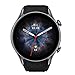 Produktbild Giaogor Armband Kompatibel Für Amazfit GTR 3 Pro/ Amazfit GTR 3 Smartwatch, Sport Silikon Classic Ersatz Uhrenarmband Für Amazfit GTR 3 Pro Smartwatch (Schwarz)