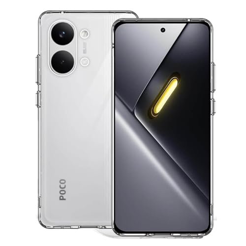 For Xiaomi POCO X8 Pro Max �P�[�X �V���I�~ POCO X8 Pro Max/Redmi Turbo5 Max 6.83�^ �J�o�[ �yKibnco�z�N���A �Ռ��z�� �\�t�g�J�o�[ ����TPU �V���R�� �ϏՌ� �h�o ���ϖh�~ ���^