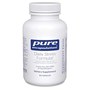 Pure Encapsulations Daily Stress Formula | Promotes Relaxation and Moderates The Effects of Occasional Stress*| 90 Capsules