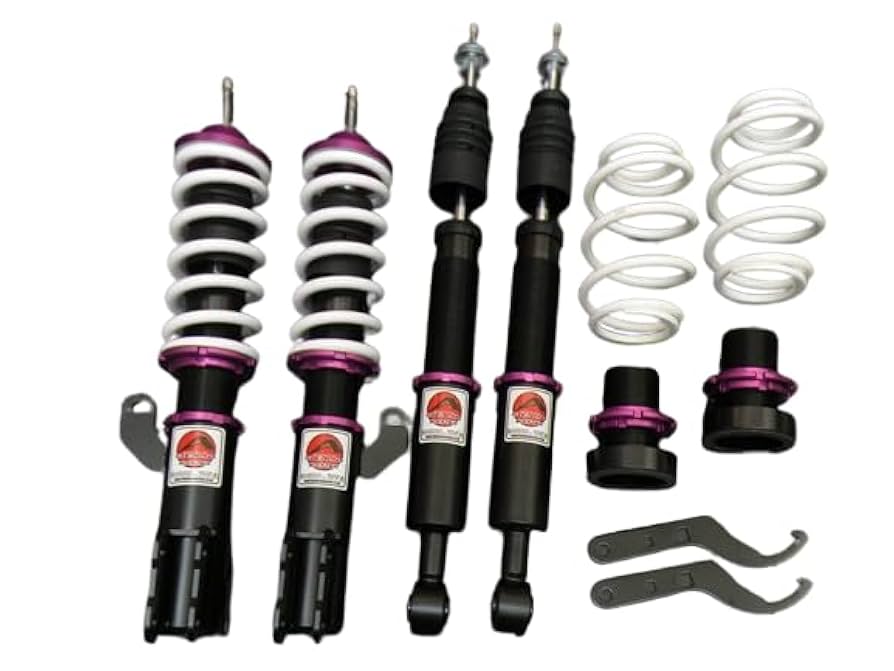 NHP10 LIMITEDリミテッド フルタップ アジャスタブル サスペンション Amazon | 【LIMITEDⅡ】 車高調キット トヨタ NHP10 アクア専用
