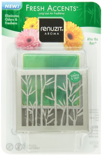 Renuzit Fresh Accents Air Freshener, After The Rain, 0.27 Ounces