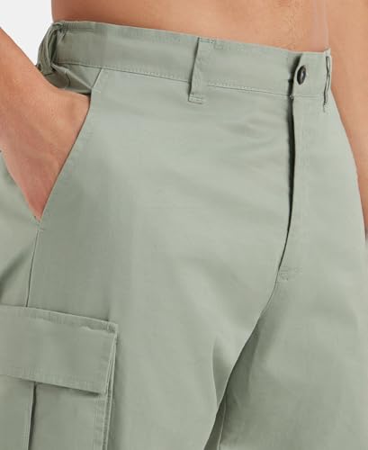Image of Jockey Groove MZ10 Men Super Combed Cotton Woven Regular Fit Cargo Jogger with Seven Pockets