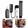 BEAZOOM Rechargeable Wireless Microphone Saxophone and Brass, 2.4G Clip-On Hypercardioid Mic with 160ft Transmission, Low Noise Transmitter Receiver Trumpet Tuba Cornet Stage Use(One pull one) #2