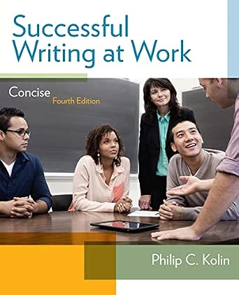 Successful Writing at Work: Concise Edition 4th Edition book cover