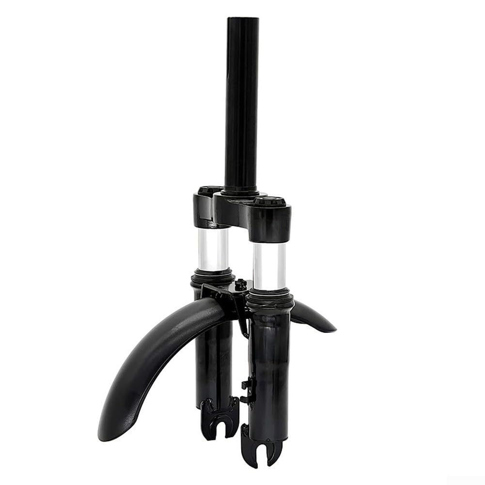 Kit de horquilla de absorción de golpes de gama alta para scooter eléctrico M365 1s Pro Pro2 con soporte de pie y frontal para guardabarros negro aleación de aluminio juego completo de accesorios para