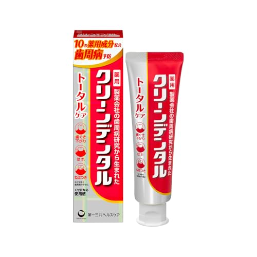 クリーンデンタル トータルケア 50g 1個 薬用 歯磨き粉 歯周病 予防 フッ素のサムネイル