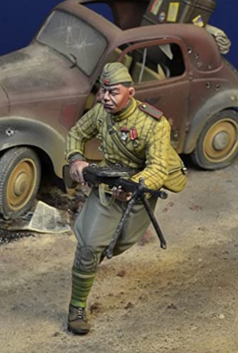 Infanterie Soviétique 1/35 DeDay Miniatures Figurine en Résine Haute Précision Berlin 1945