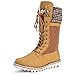 Produktbild Polar Damen Schnee Dauerhaft Draussen Thermal Winter Warm Wasserdicht Mitte Wade Stiefel - Tan - UK7/EU40 - YC0377