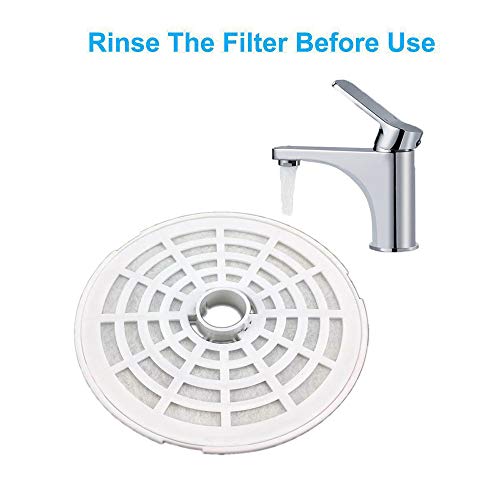 Anself 4 PCS Cat Fonte de Água Filtros de Substituição de Filtros para PingPin Fonte Gato Fonte de Á