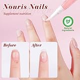 Soodyoow Cuticle Oil Pen 8PCS, Natural Nail Repair Oil, Natural Ingredients Nail Care Set, for Dry & Cracked Nails, 8 Mix Flavors with Nail File for Home & Salon Use - Image 3