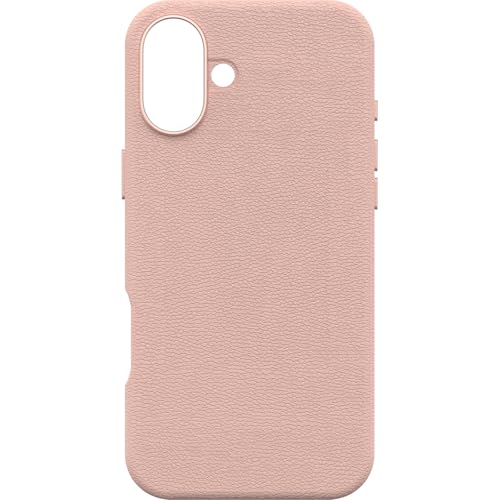 Image of OtterBox iPhone 16 Plus Symmetry Series Cactus Leather for MagSafe - Ballet Blush Pink - Ultra-Thin, Sleek iPhone Case, Premium iPhone Case, MagSafe Compatible