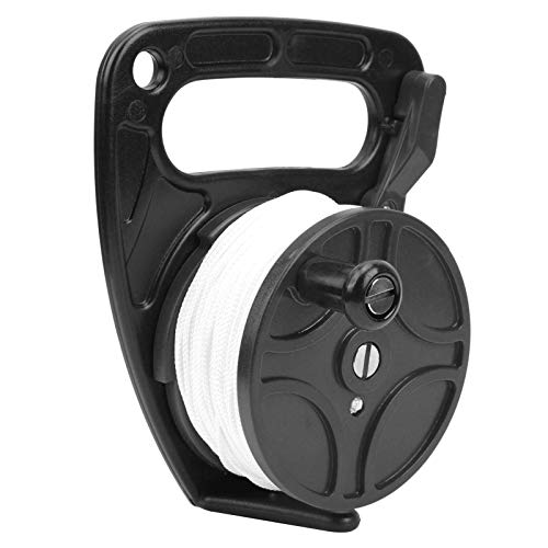 Ritoeasysports 280Ft Diving Reel Spool Finger Line With Thumb Stopper For Cave And Wreck Exploration (Black) #TOP6