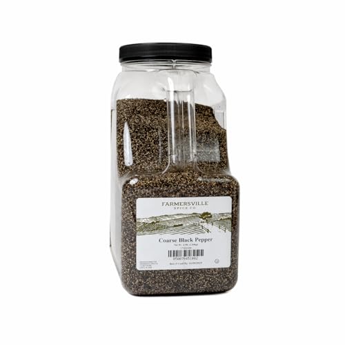 Farmersville Spice Co. Coarse Grind Black Pepper, 4.5 lb Handle
