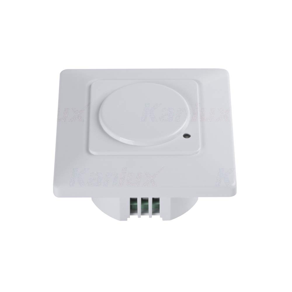 Detector de movimiento de seguridad de alarma de seguridad para microondas, con sensor de movimiento para microondas, 9 m, rango máximo de detección de ángulo de 180 grados.