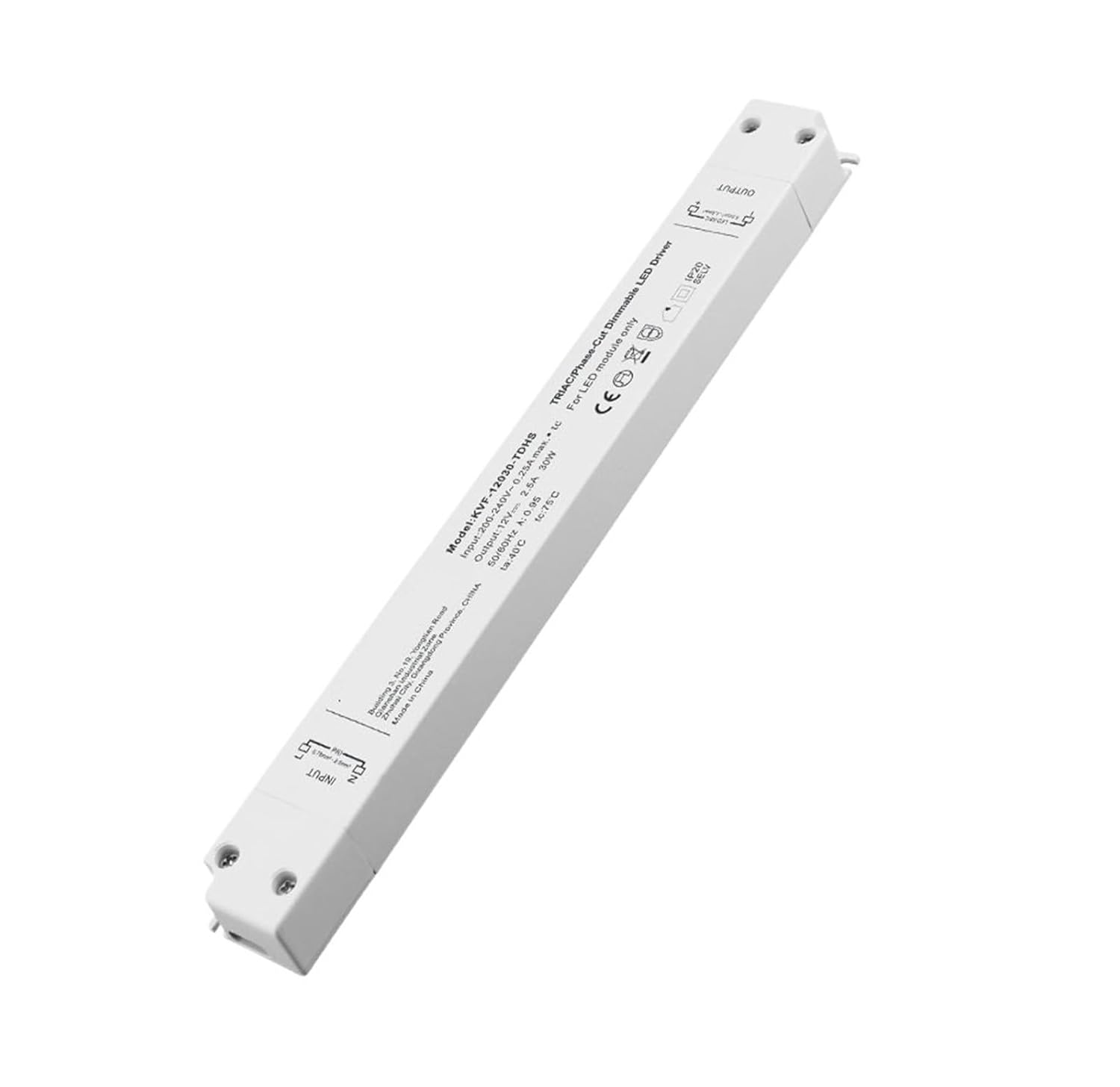 KV-30W-36W-ASS Led Power Supply Low Voltage Light Strip Dedicated Transformer Linear Light Led Light Strip 30/36W(KV-24V10W-TD)