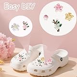 eioororriy 16-Piece Charms Set, Flower Charms for Women & Girls, Waterproof Resin Shoe Charm for Clogs, Sandals, Wristbands, Cute Accessories for Summer - Image 6