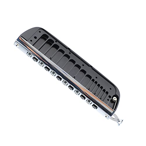 Peigne Harmonica Part Large application Mécanisme coulissant pour débutant (aluminium 255) - Les Beatles, Paul McCartney, John Lennon, RIngo Starr, George Harrison Peigne Harmonica Part Large application Mécanisme coulissant pour débutant (aluminium 255)