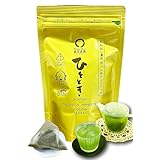 [ 春芳茶園 ] 静岡茶 掛川茶 菊川茶 水出し緑茶 【 もみ出し濃茶「ひととき」紐無し ティーバッグ 5g×20P ／ 静岡掛川菊川産やぶきた品種 】 緑茶 水出し カフェインレス お茶 （ 濃く入れても飲みやすい お茶パック ） カフェインレス緑茶 パック