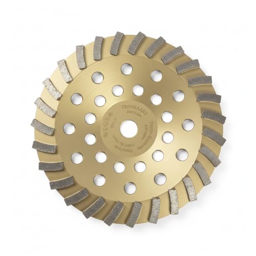 TRONGAARD DIAMANT SCHLEIFTOPF/SCHLEIFTELLER/TOPFSCHEIBE 230mm / 22,23mm / 30mm TURBO-SEGMENT PREMIUM