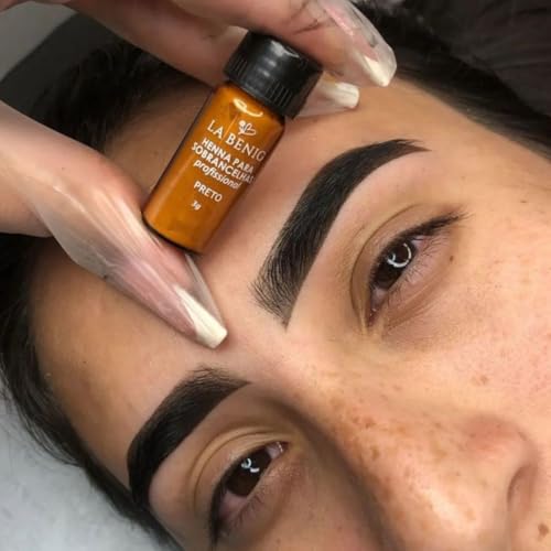 Kit Henna La Benig Preto 3g