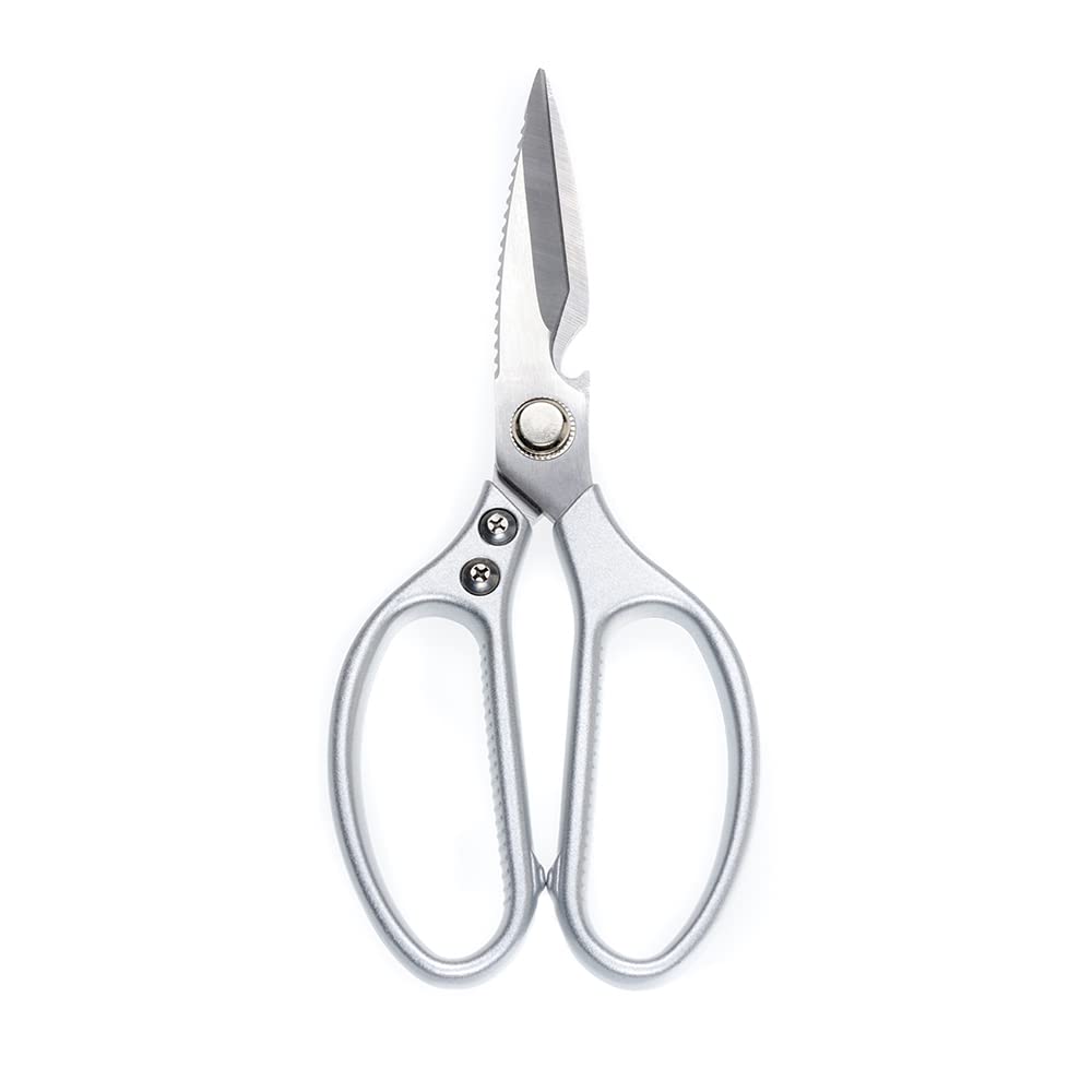 Stainless Steel Kitchen Scissors - Bottle Opener Included -2