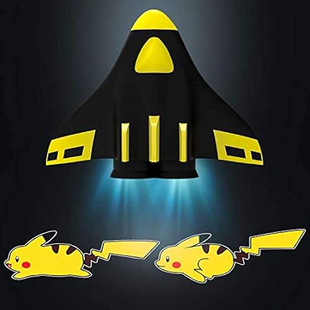 Amazon ユニバーサルワイヤレスカードアプロジェクターライトゴーストシャドウウェルカムライトカー警告ランプ ピカチュウダイナミックエモティコン カーライトアクセサリー付き Pikachu On The Run ウィンカー サイドマーカー 車 バイク