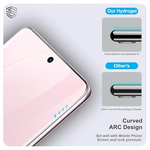 Image of TPU hydrogel Edge to Edge Screen Protector Guard For Realme 16 Pro Plus, Realme 15 and 15 Pro (6.8 Inch) With Installation Kit | Fingerprint Compatible | Edge to Edge Coverage