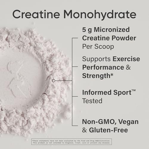 Image of Sports Research Creatine Monohydrate Powder 5g, Fruit Punch (13.97oz)