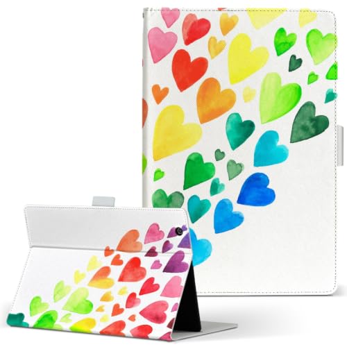 LAVIE Tab T11N T1175/MAS�ET1175/MAC 11�C���` �Ή� �蒠�^�^�u���b�g�P�[�X PU���U�[ �X�^���h�@�\ �J�[�h���[ ���ړ\��t���� �n�[�g �J���t�� 014204