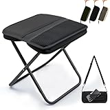 ［Livelihood］折りたたみ椅子＆バッグ 2way型 超軽量 折畳みイス【収納袋兼用 空手でOK！】持ち運べるイス コンパクト 携帯便利 耐荷重130kg アルミ合金 ショルダー付き アウトドアチェア 日本語説明書付き 万博椅子 キャンプ用品 釣り椅子 登山 レジャーシーズンに (ブラック)