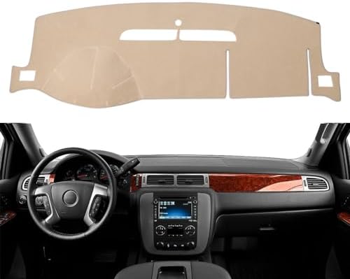 Dash Cover Mat Fit for 2007-2014 Chevy Tahoe Avalanche Suburban G...