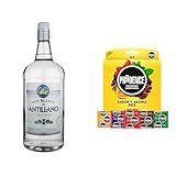 Pack Antillano Ron Blanco 1750 ml más Prudence Mix Sabor y Aroma, 20 Condones